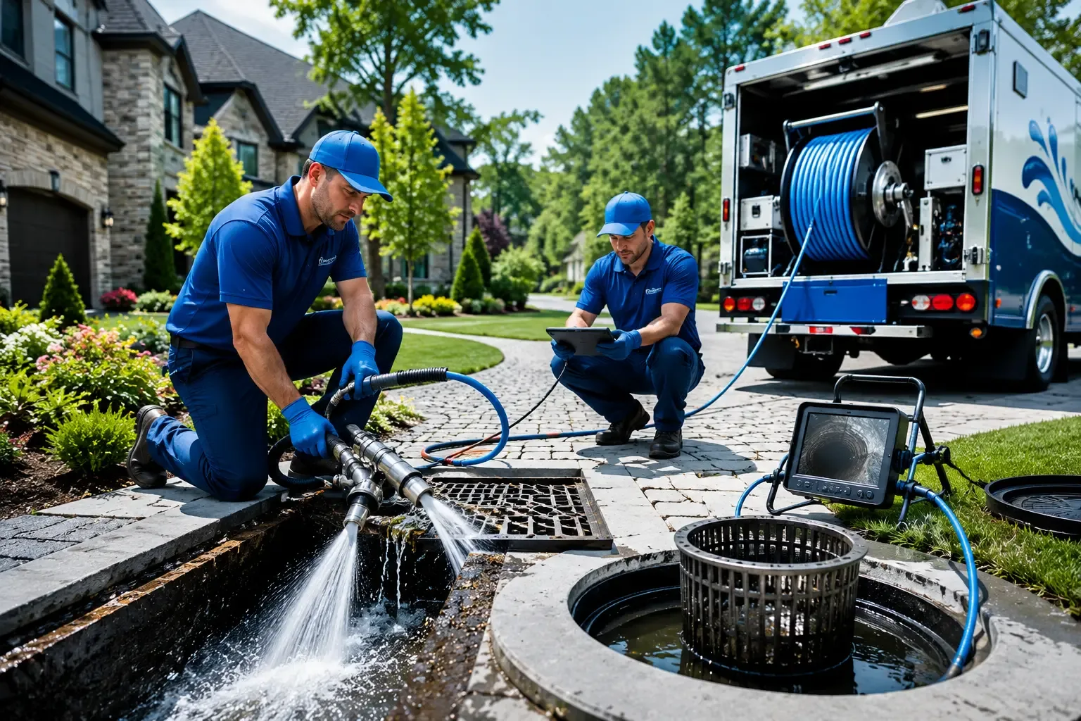 Local outdoor drain cleaning professionals in Falls Mills, VA